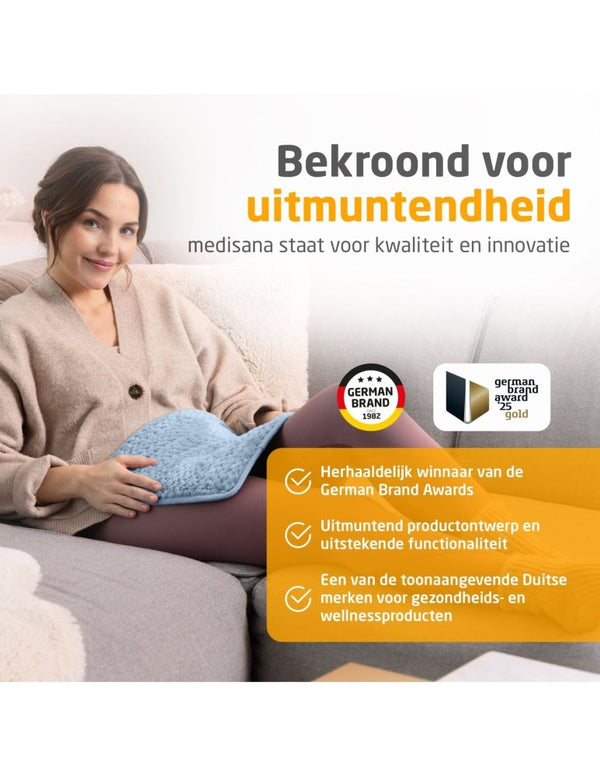 Warmtekussen bekroond product