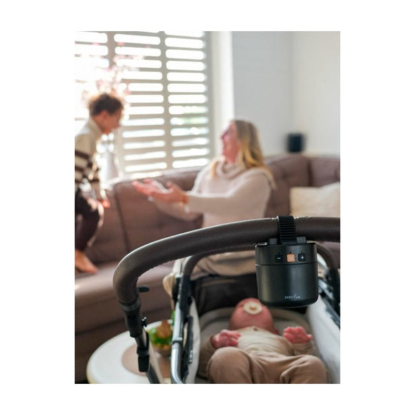 Zazu Roxy wiegapparaat activeert automatisch bij slapende baby in wagen