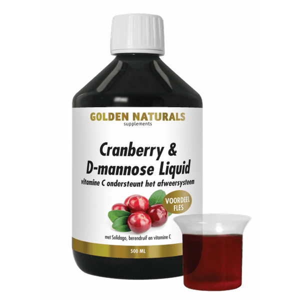 Golden Naturals Cranberry & D-mannose Liquid (500 ml)