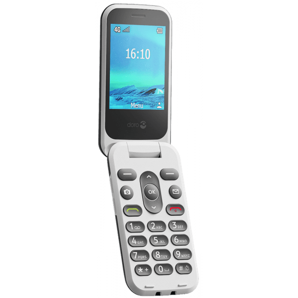 Doro 2820 Eenvoudige 4G Klaptelefoon Doro Seniorentelefoon Shopvoorgezondheid