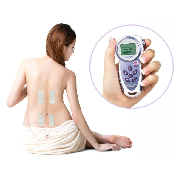 GeboorteTENS Elle TENS 2 - GEB21178- TENS apparaat met Pads op de rug aangebracht - Shopvoorgezondheid