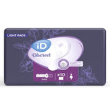 iD Discreet Light pads Maxi incontinentieverband vrouwen verpakking