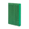 Close-up groen vervangend filter met honingraatstructuur voor Clean Air Optima CA-106