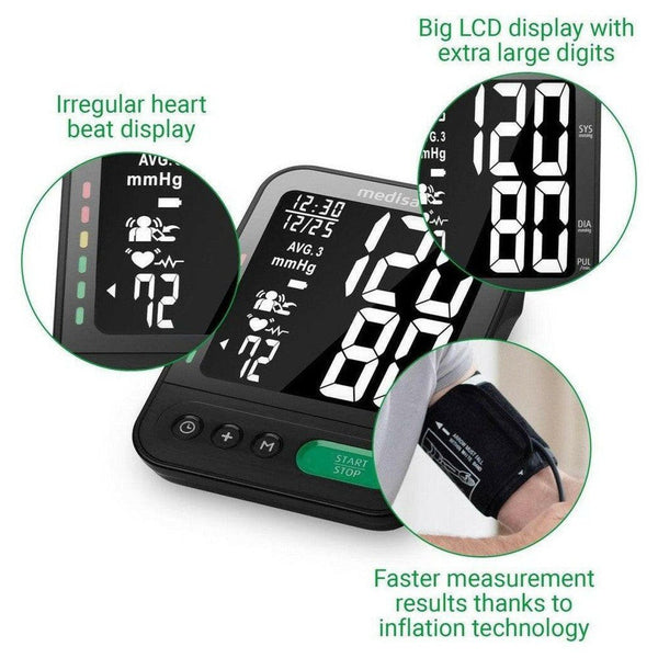 Medisana BU 582 Bovenarmbloeddrukmeter (zwart) - MED51582-Shopvoorgezondheid