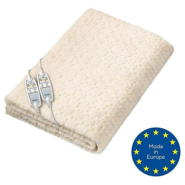 Beurer UB 86 XXL Elektrische onderdeken 2-persoons 150x160 cm (wit) - BEUUB86-Shopvoorgezondheid
