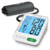 Medisana bovenarm bloeddrukmeter met manchet en kleurindicatoren voor gezondheid