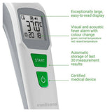 Medisana TM 760 close-up LCD scherm en functie iconen