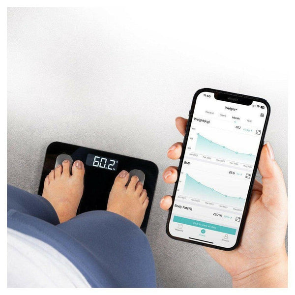 Tunturi SC30 Smart Scale weegschaal - TUNSC30-Shopvoorgezondheid