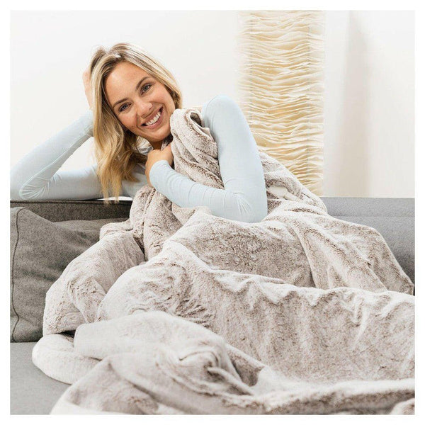 Beurer HD75 Nordic Taupe warmtedeken - BEUHD75N-Shopvoorgezondheid