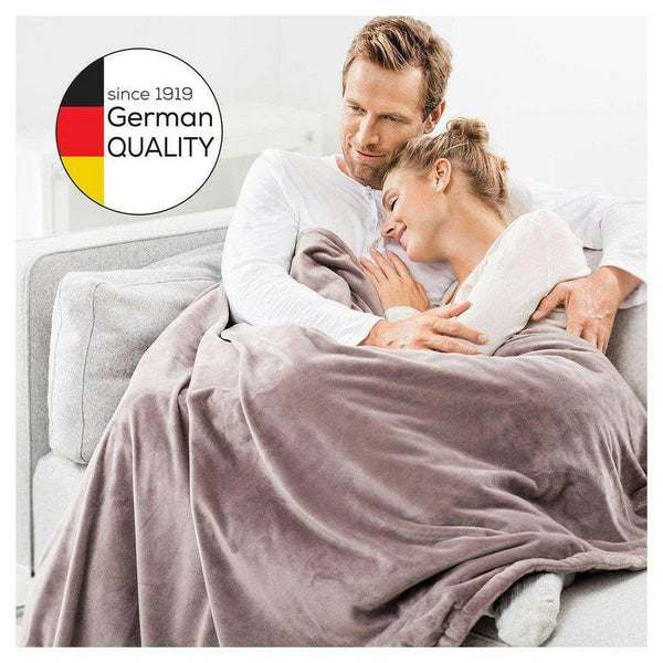 Beurer HD75 Cosy Taupe warmtedeken - BEUHD75C-Shopvoorgezondheid