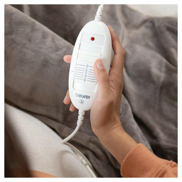 Beurer HD75 Cosy Taupe warmtedeken - BEUHD75C-Shopvoorgezondheid