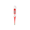 Heda digitale thermometer met flexibele gouden tip en rode behuizing