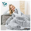 Beurer HD75 Nordic Grey Green Planet warmtedeken VG - BEUHD75GPVG-Shopvoorgezondheid