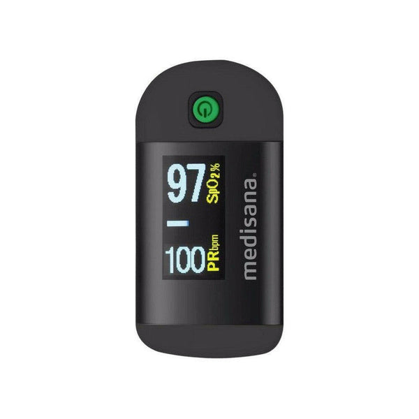 Medisana PM 100 saturatiemeter (zwart) - MED79454-Shopvoorgezondheid