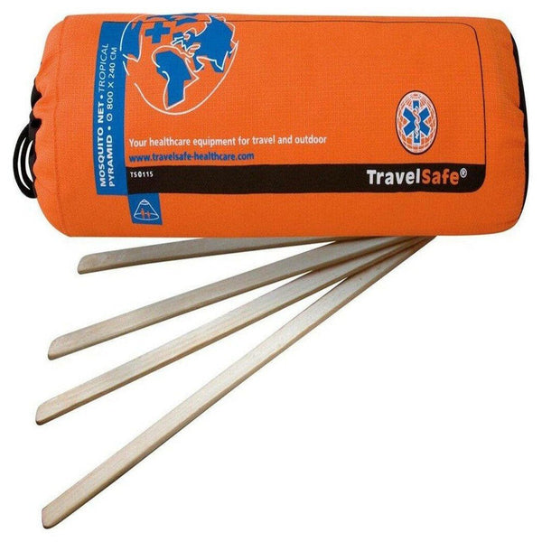 TravelSafe Pyramid klamboe 1-2 personen - Shopvoorgezondheid