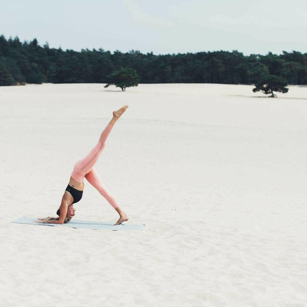 Tunturi yoga handdoek antislip - Shopvoorgezondheid