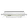Alecto BC-10 witte babyweegschaal met ingebouwd meetlint en digitaal display