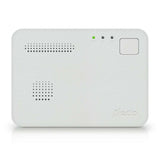 Alecto koolmonoxidemelder met LED-indicatoren en luidsprekeropeningen