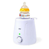 Alecto BW70 flessenwarmer met NUK flesje en groene LED-indicatie