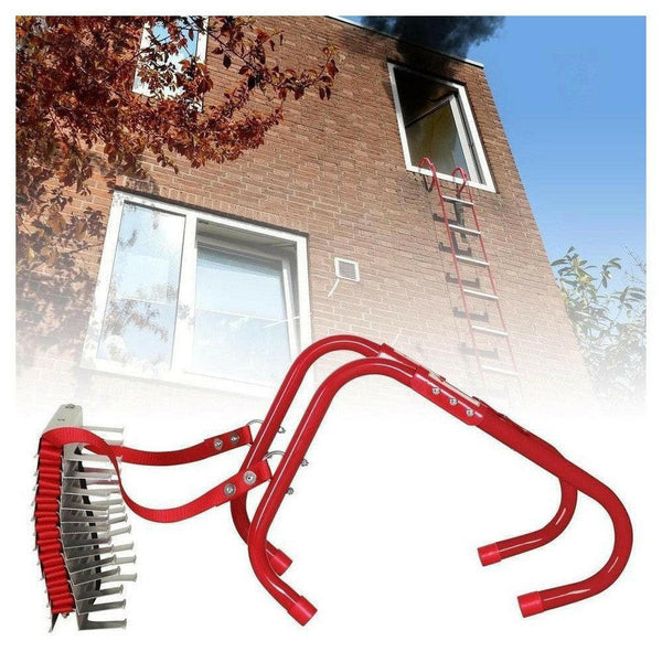 Alecto EL-450 aluminium vluchtladder (4,5 m) - ALEEL450-Shopvoorgezondheid
