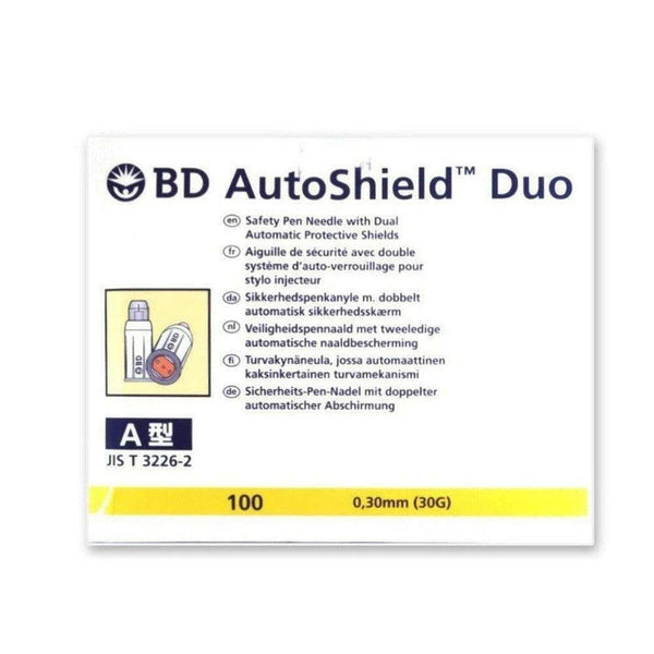 BD AutoShield Duo pennaalden 5mm 30G (100 stuks) - BDC29605-Shopvoorgezondheid