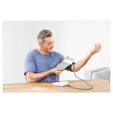 Beurer BM51 bovenarmbloeddrukmeter manchet aanbrengen met easyClip systeem