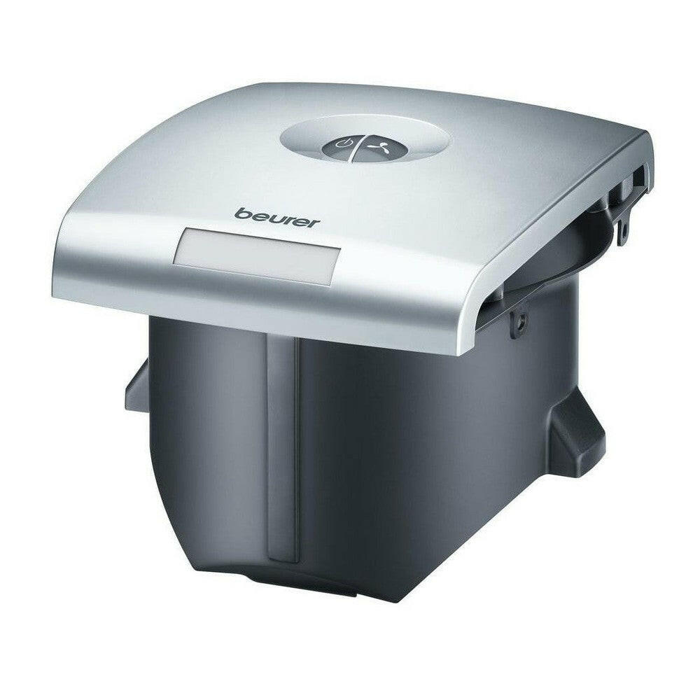Beurer LW230 luchtwasser zwart met zilveren bedieningspaneel en logo