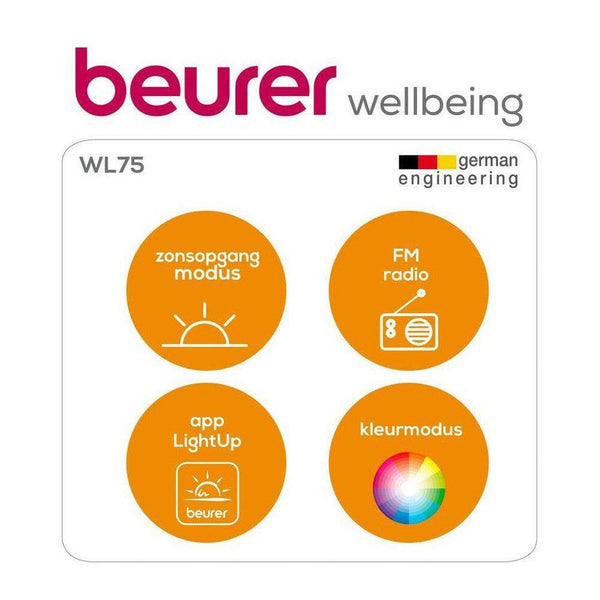 Beurer WL75 Wake-up Light - BEUWL75-Shopvoorgezondheid