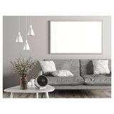 Boneco F100 tafelventilator symmetrisch op salontafel