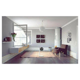 Boneco F120 vloerventilator in moderne woonkamer met grijze muren