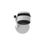 Boneco F120 Air Shower witte vloerventilator bovenaanzicht met ronde voet