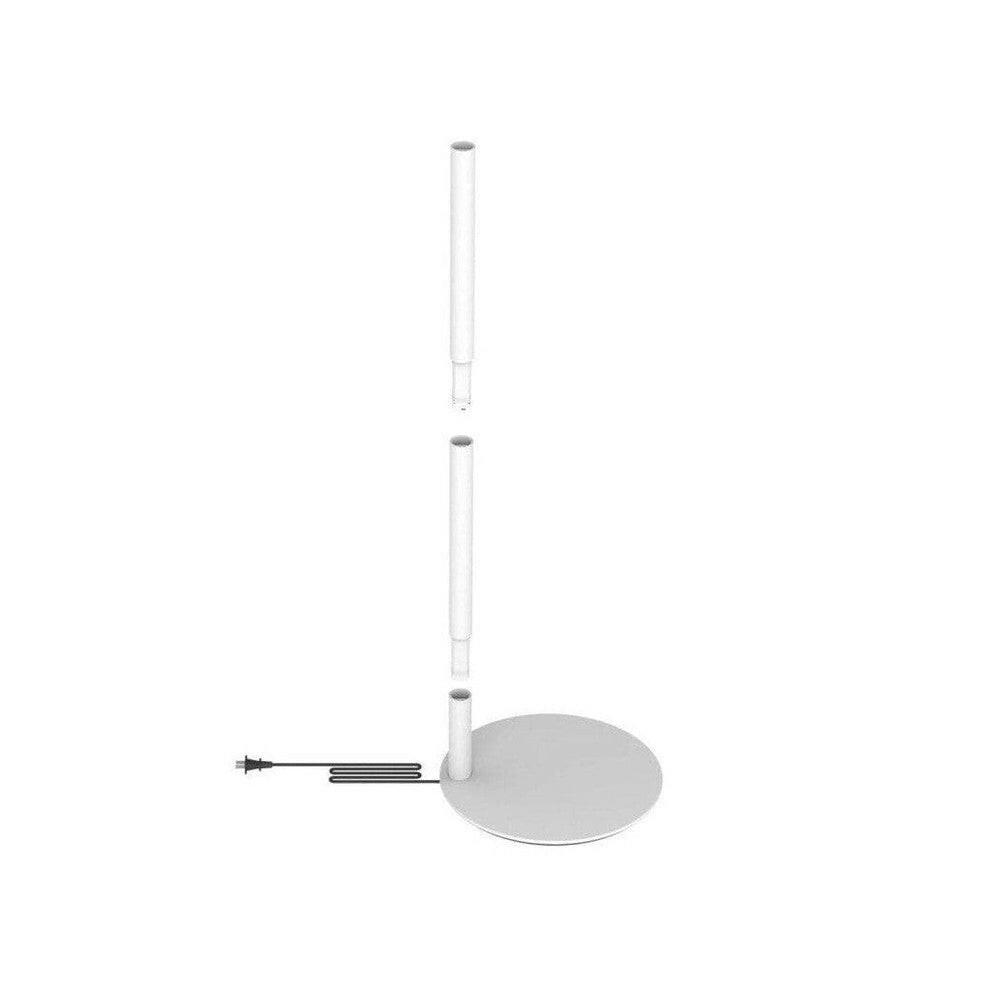 Boneco F230 verstelbare standaard constructie wit statief met ronde voet
