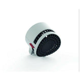 Boneco F50 ventilator zijkant met rood BONECO label en rasterpatroon