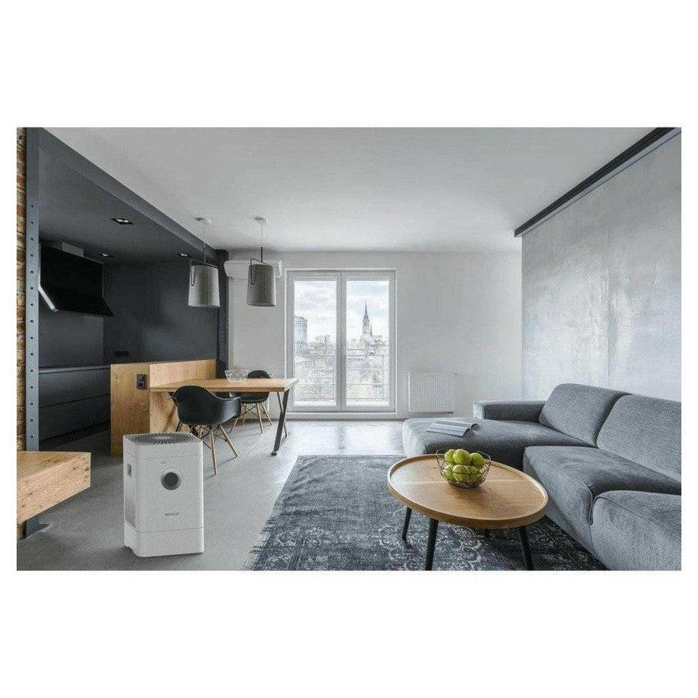 Boneco H300 luchtwasser in open woonkeukenruimte