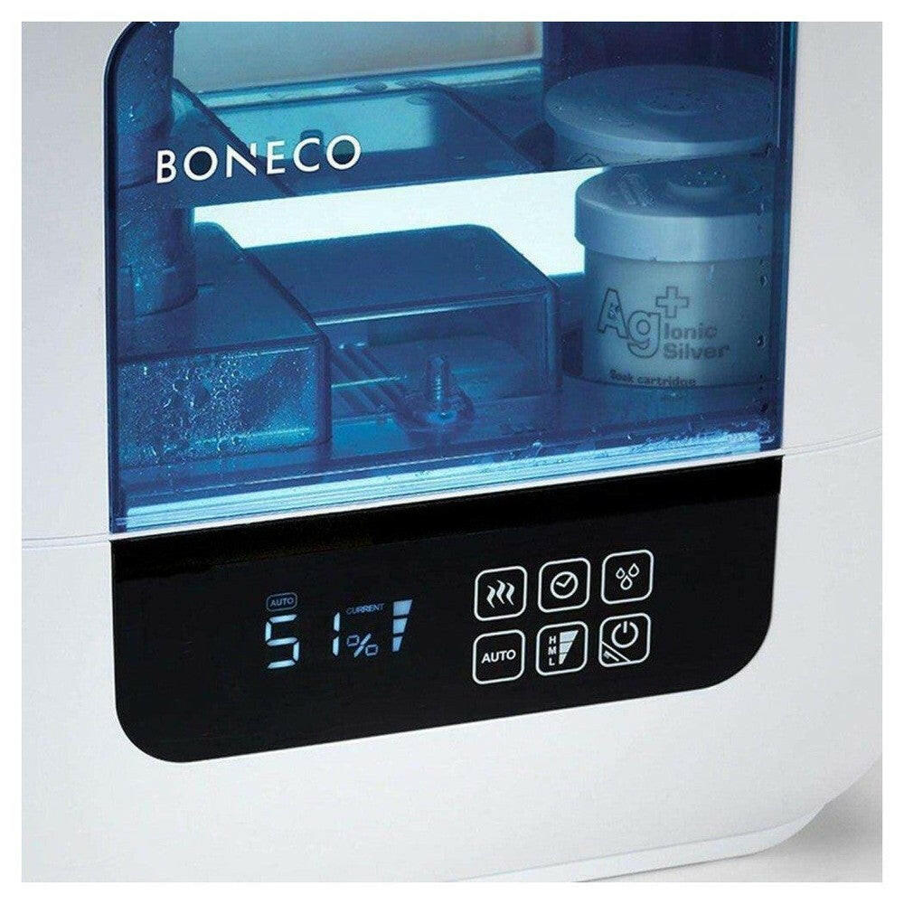 Boneco U700 display en Ionic Silver cartridge detail