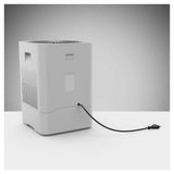 Achterzijde Boneco W200 luchtwasser met stroomkabel en ventilatiegaten