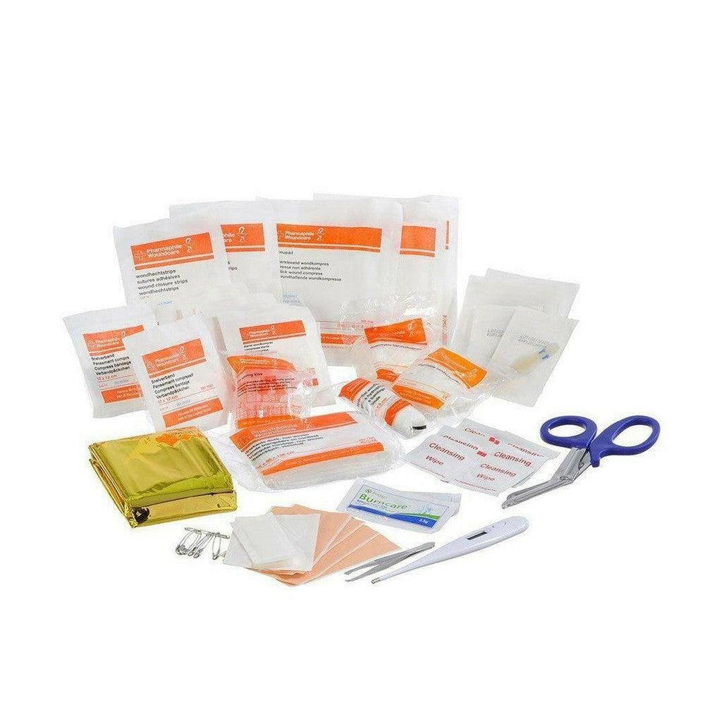 Care Plus EHBO-set emergency inhoud met pleisters, thermische deken en medische artikelen
