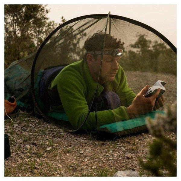 Care Plus geïmpregneerde klamboe Pop-Up Dome (1-persoons) - pop-up klamboe dome actiefoto - CAR33708 -Shopvoorgezondheid