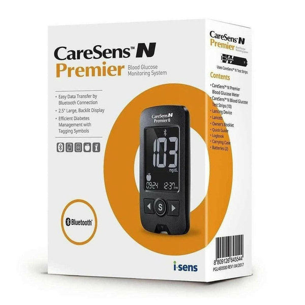 CareSens N Premier glucosemeter startpakket - N Premier glucosemeter startpakket verpakking - CRS64737 - Shopvoorgezondheid