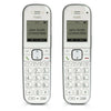 Fysic FX-9000 Duo Senioren DECT telefoon met grote toetsen en 2 handsets (wit) - FYSFX9000DUO-Shopvoorgezondheid
