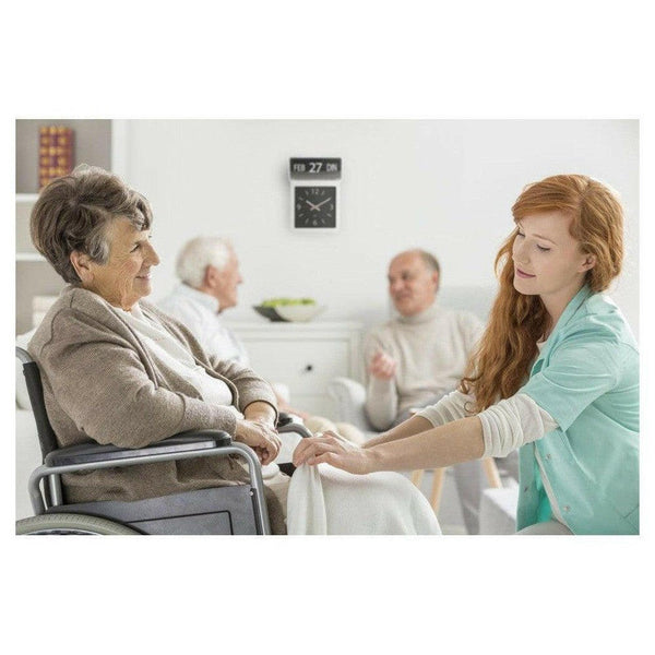 Fysic FK800 Dementieklok - grote analoge wandklok - FYSFK800-Shopvoorgezondheid