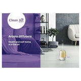 Clean Air Optima AD-301 aroma diffuser in slaapkamer met nevel