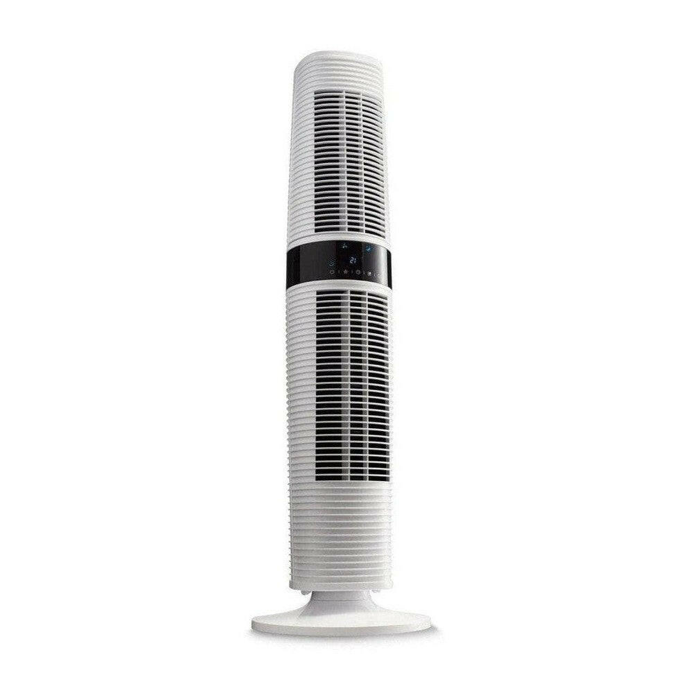 Clean Air Optima CA-406W witte torenventilator met bedieningspaneel