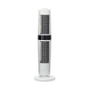 Witte Clean Air Optima torenventilator met horizontale ribben en display