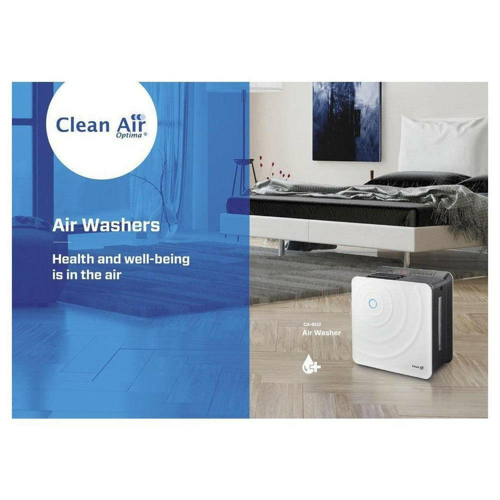 Clean Air Optima CA-803 luchtwasser in woonkamer voor gezonde lucht