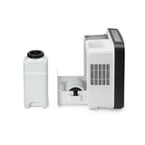 Clean Air Optima CA-807 luchtwasser opengeklapt met waterreservoir en filter