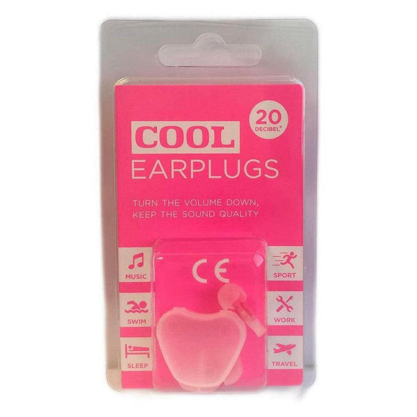 Cool-earplugs oordopjes 20 dB roze - EAR65001RZ-Shopvoorgezondheid