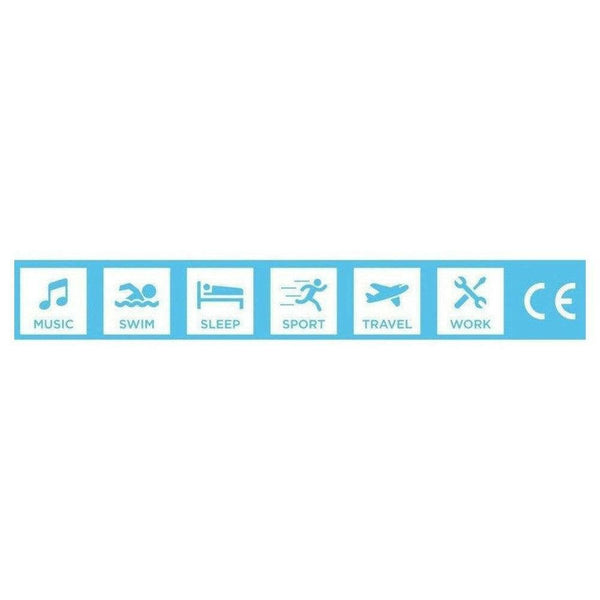 Cool-earplugs oordopjes 20 dB roze - EAR65001RZ-Shopvoorgezondheid