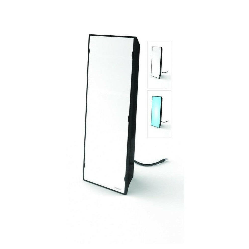 Dayvia Slim Style LED daglichtlamp zwart met wit en blauw licht optie