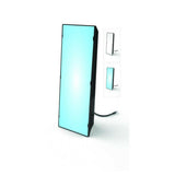 Dayvia Slim Style LED daglichtlamp zwart met blauw licht voor winterblues